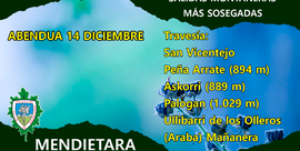 Mendietara-Askorri(895m) y Peña Arrate(893m)